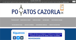 Desktop Screenshot of poyatoscazorla.net